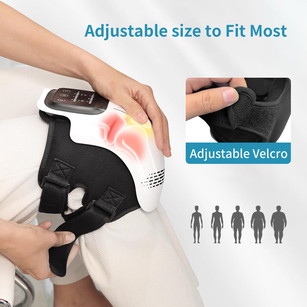 HollyFlex™ Heat & Vibration Knee Therapy Device