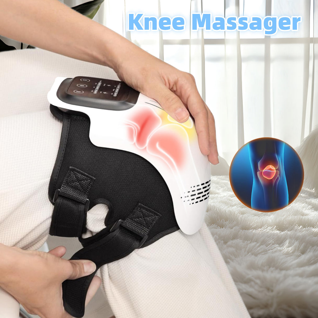 HollyFlex™ Heat & Vibration Knee Therapy Device