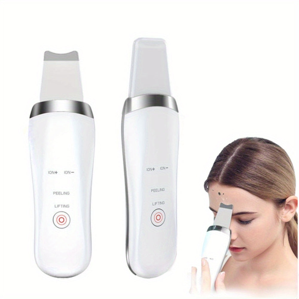 Ultrasonic Skin Scrubber - Deep Facial Cleansing & Blackhead Remover